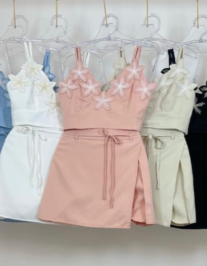 conjunto flores