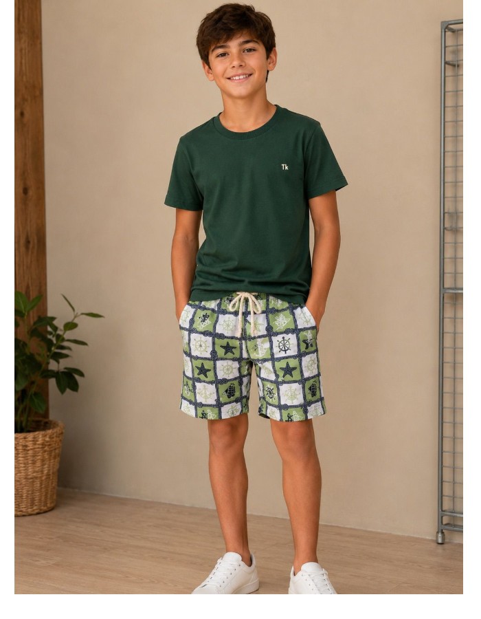 CONJUNTO BERMUDA TACTEL