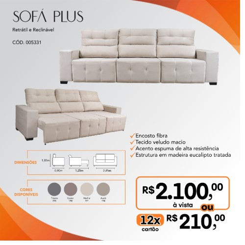 Sofá Plus