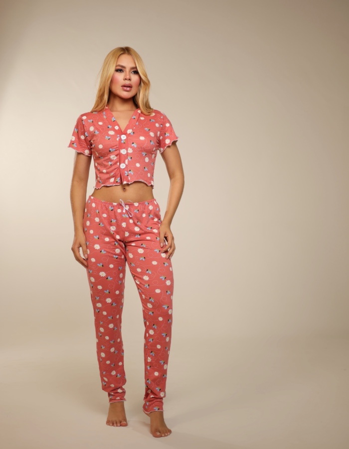 PIJAMA  COM BOTÃO 