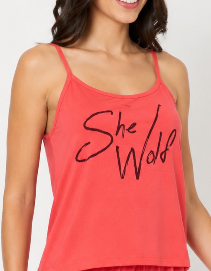 APENAS BLUSA ALÇA-SHE WOLD