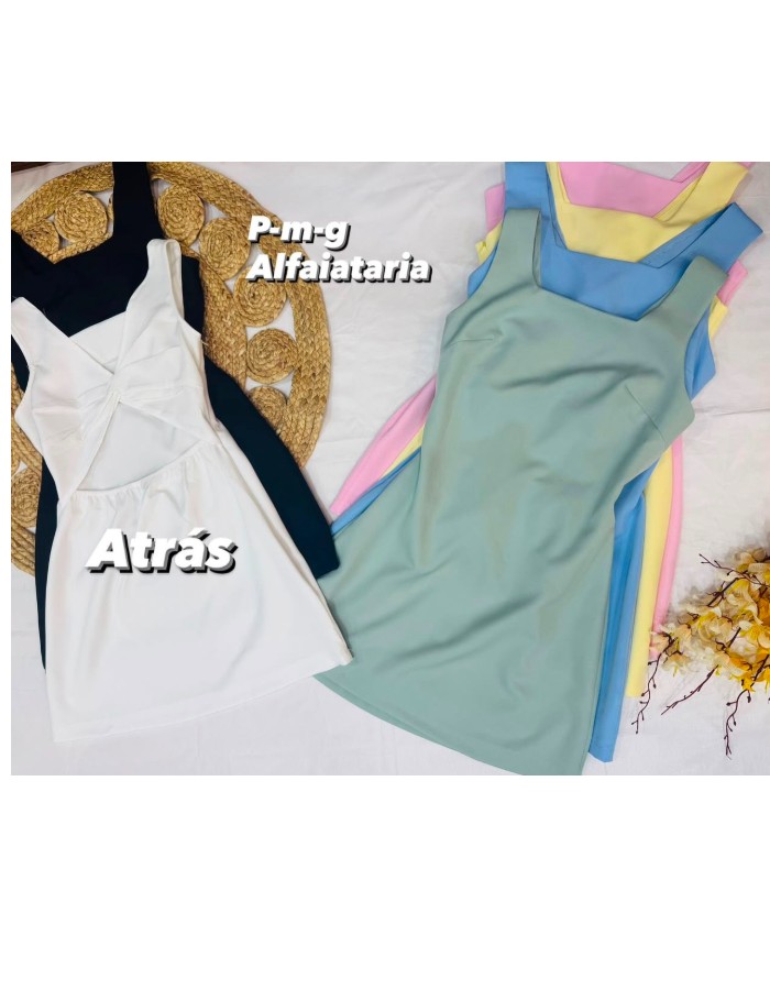 VESTIDO EM ALFAIATARIA