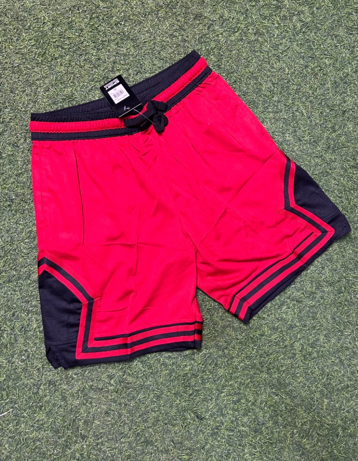 BERMUDA DRIFIT- VERMELHO E PRETO 