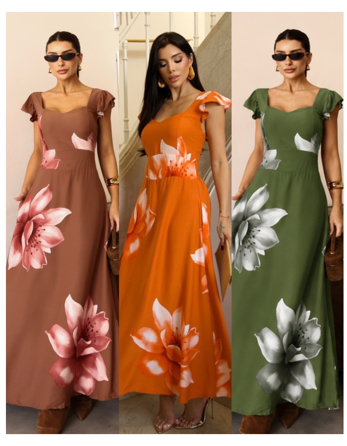 Vestido Longo Celina