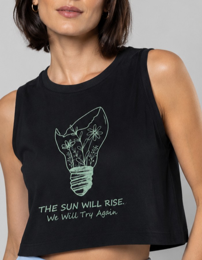 APENAS CROPPED REGATA- LAMPADA