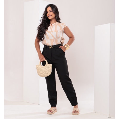 CALÇA SLIM ALFAIATARIA 