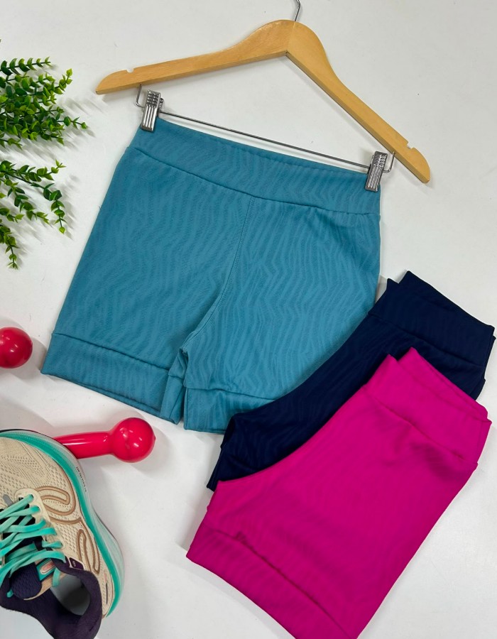 SHORT CÓS EM JACKARD