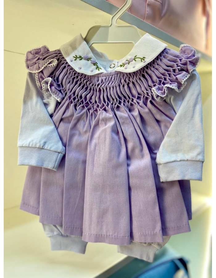 PAGÃO VESTIDO CASA DE ABELHA BEBE EMANUEL