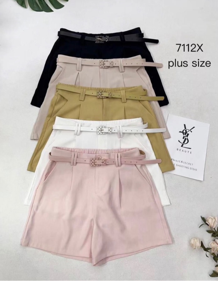 Shorts alfaiataria plus 
