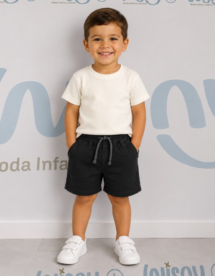 short mauricinho brim
