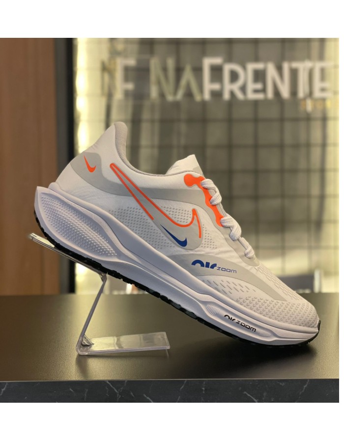 NIKE ZOOM BRANCO-LARANJA/ COLORIDO