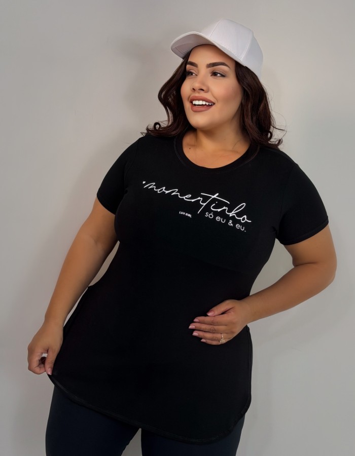 regata plus size- Momentinho só eu