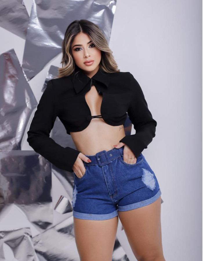 SHORT COM CINTO