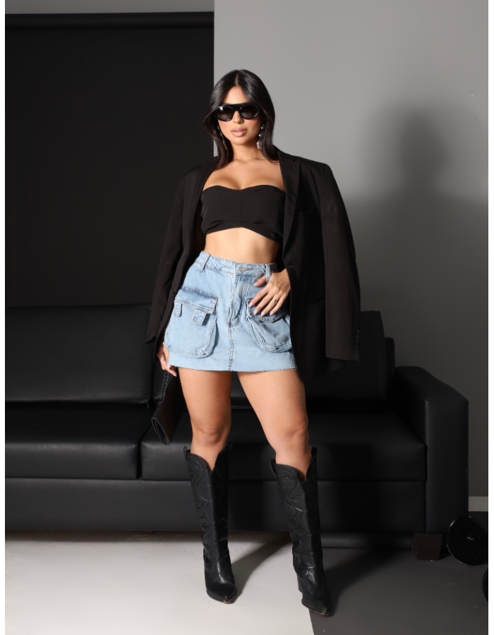 Short saia cargo 