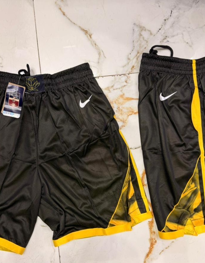 Bermuda Golden State Warriors preta 
