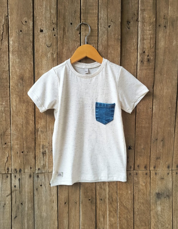 CAMISA DE MALHA LINHO MARFIM 