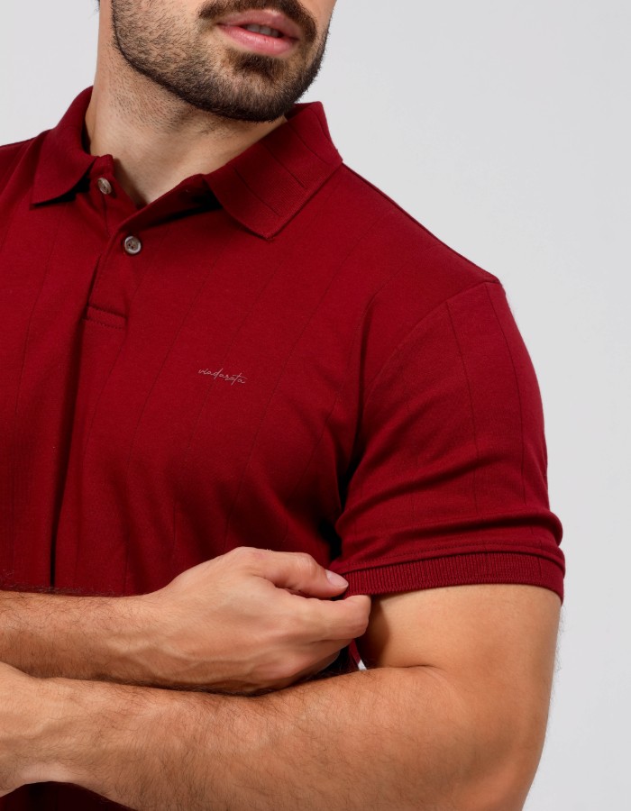 POLO SUEDINE DIFERENCIADA