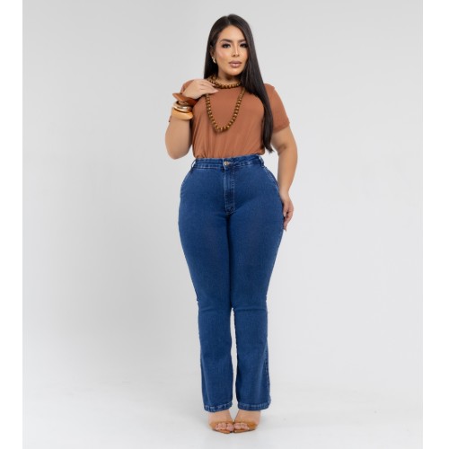CALÇA FLARE DUPLO DISTROY PLUS