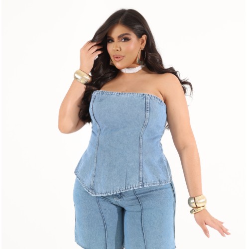 CORSET LUÍZA MARMORIZADO PLUS