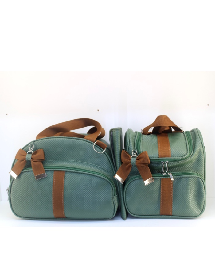 KIT BOLSA TEXTURIZADA COM MOCHILA E TROCADOR BEBE EMANUEL 