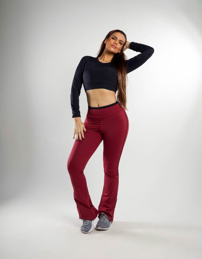CALÇA BAILARINA CÓS 2 COM FAIXA DE CABELO EM POLIAMIDA