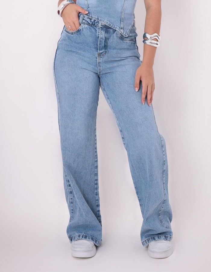 CALÇA JEANS DESGRADEADA