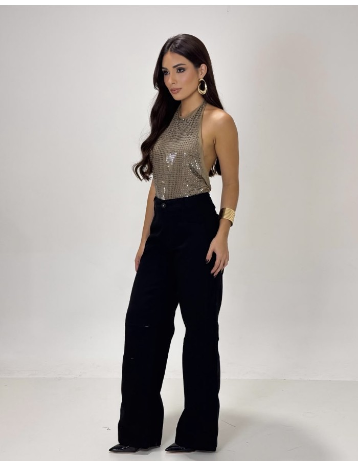 CALÇA WID LEG COR