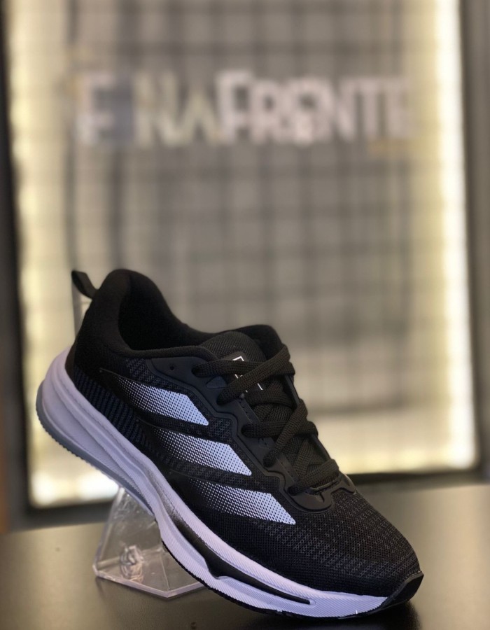 ADIDAS PRETO/BRANCO