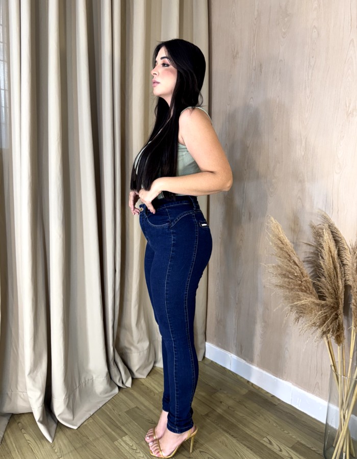 CALÇA EMB. AZUL ESCURA