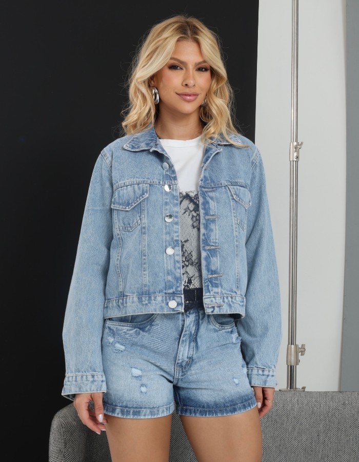 JAQUETA SLIM 100%