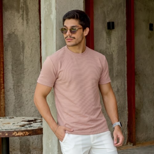 CAMISA ANARUGA ROSE