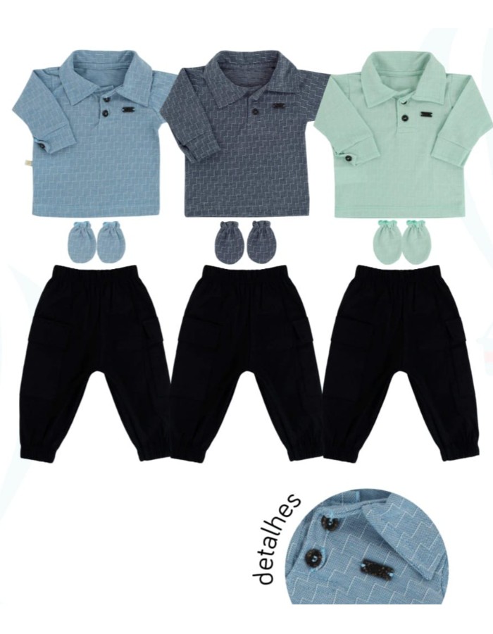 PAGAO POLO C/JOGGER ELIEL BABY