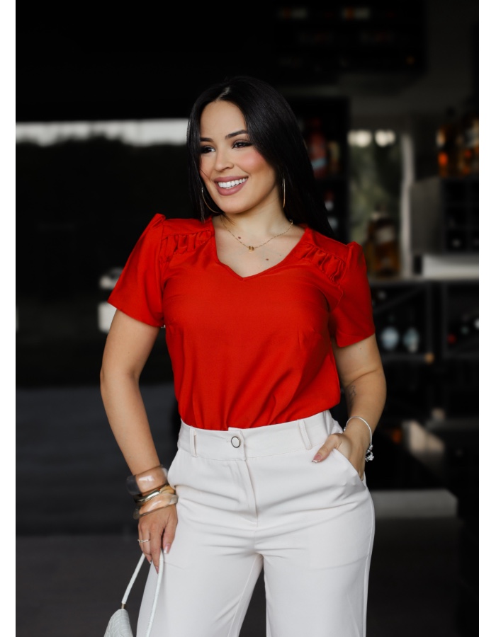 Blusa Slim Bianca 