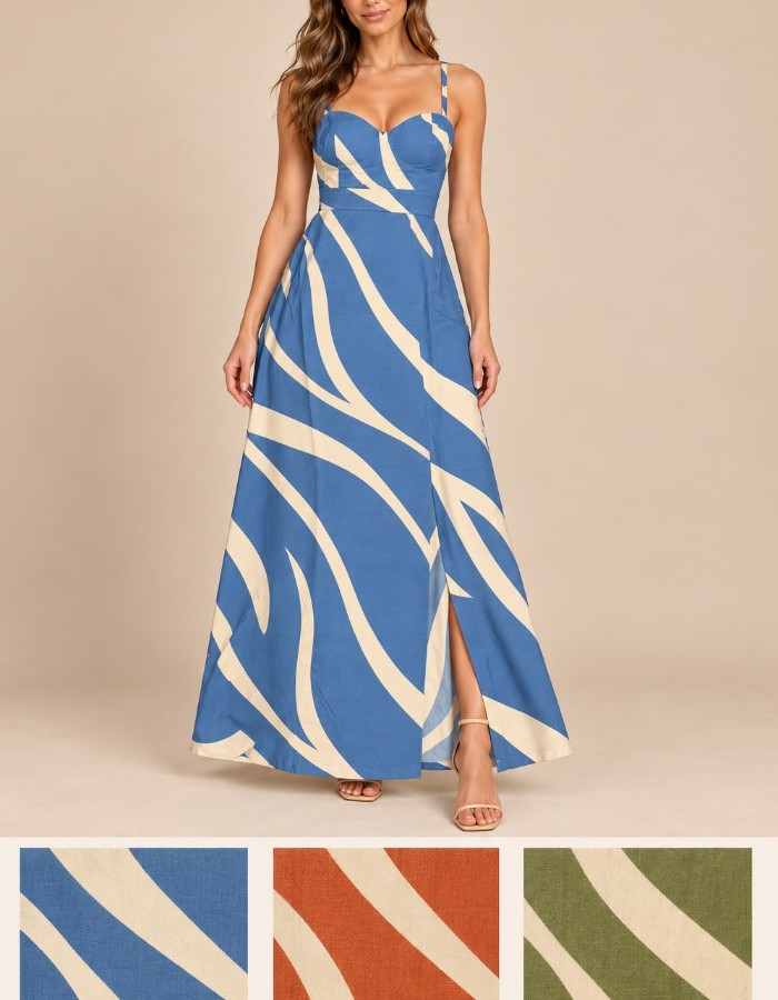 VESTIDO VISCOLINHO FORRADO 