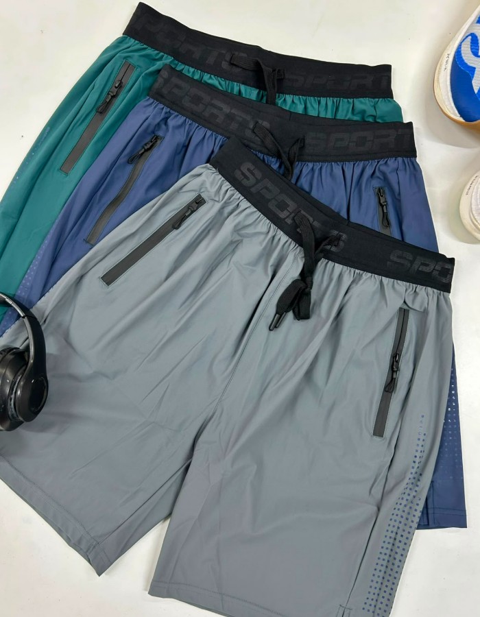 SHORT SPORT BOLSO TACTEL