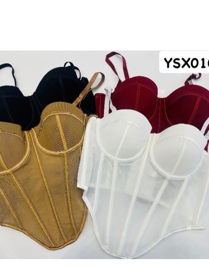 A Corselet de renda lisa