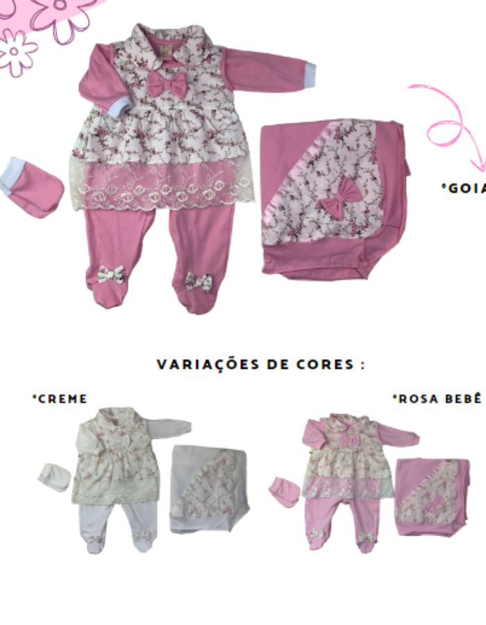 SAIDA DE MATERNIDADE 6004 ELIEL BABY