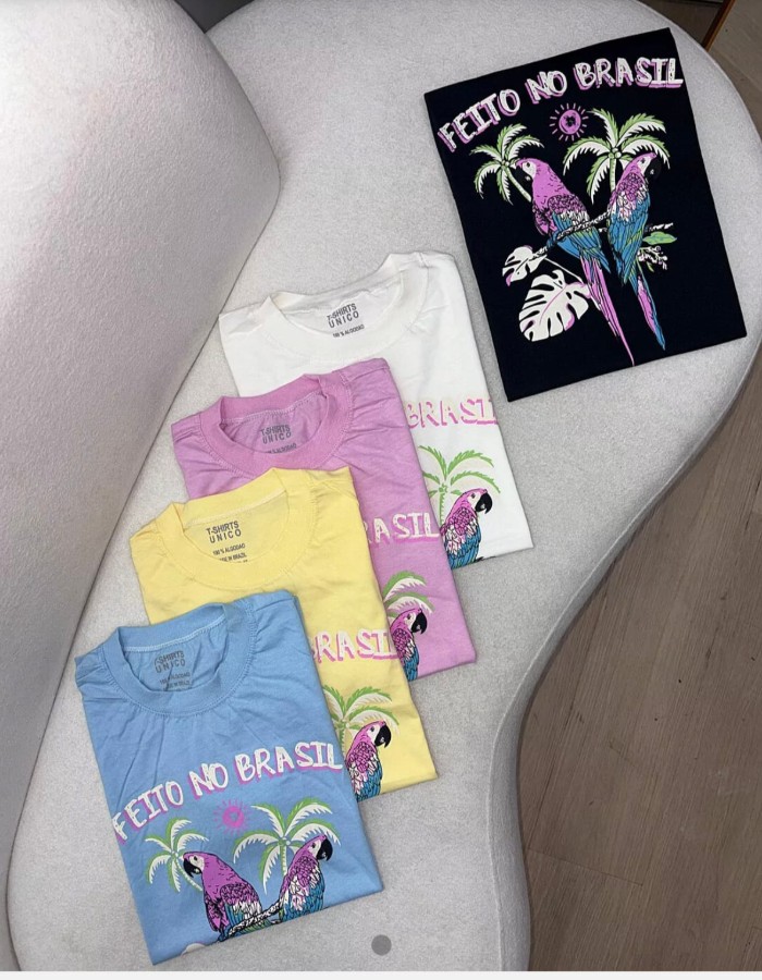 T-SHIRT FEITO NO BRASIL