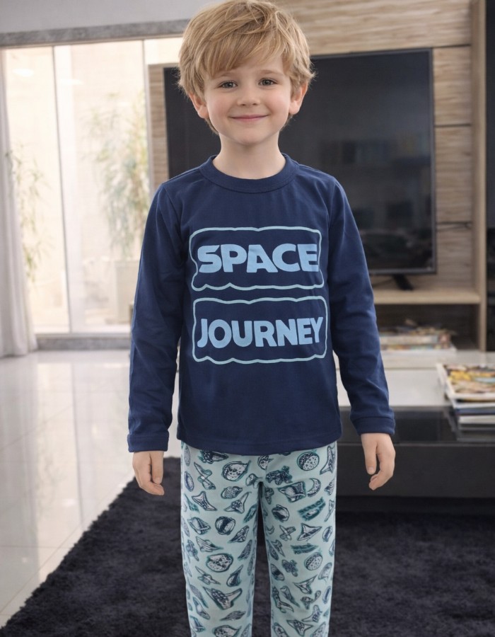 PIJAMA INFANTIL MANGA LONGA