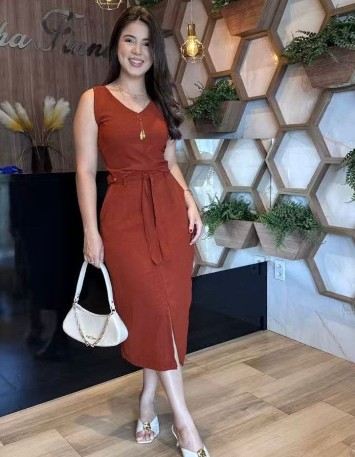 CONJUNTO C/ SAIA TECIDO MARANTE