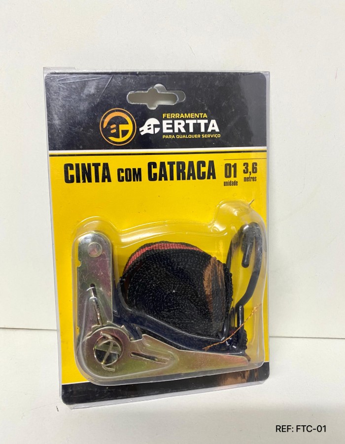 CINTA COM CATRACA 3,6 METROS