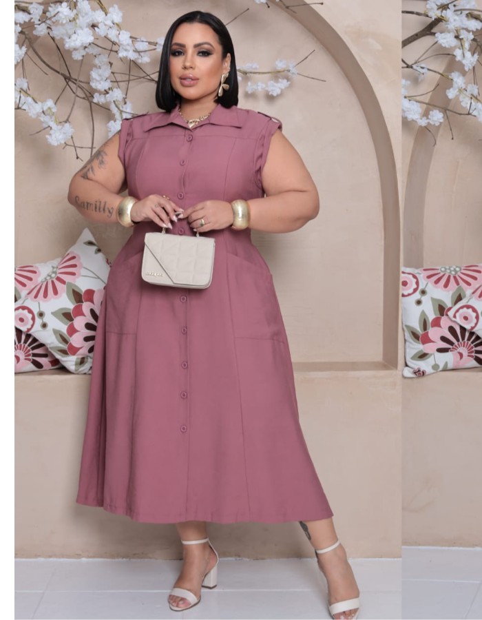 Vestido Plus Gleice