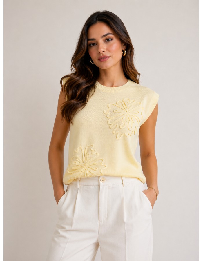 Blusa Modal Flor 