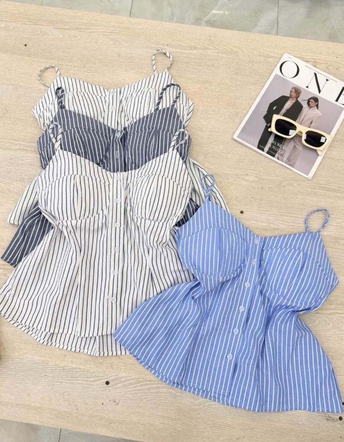 BLUSA ALÇA LISTRA