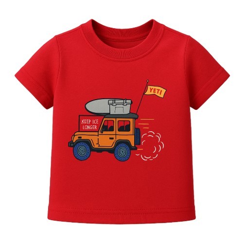 ********* PROMOÇÃO **********  CAMISETA BABY ESTAMPA JEEP 4X4