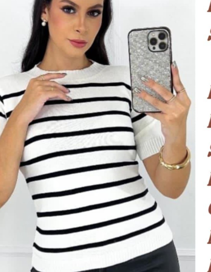 BLUSA LISTRAS FINAS
