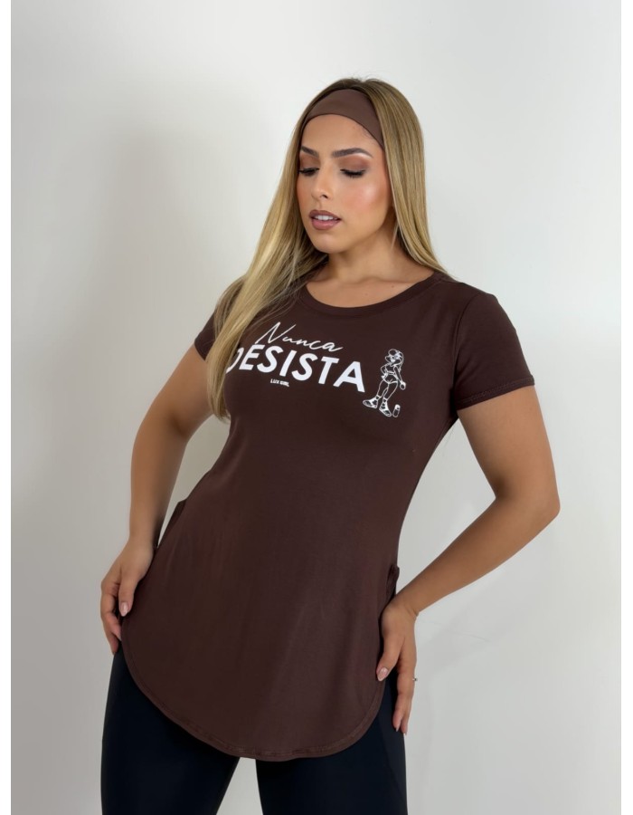 LONGLINE COM ABERTURA LATERAL- nunca desista