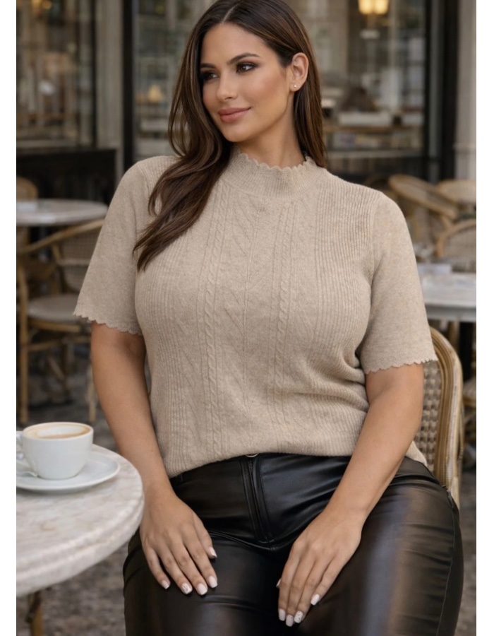 Blusa Modal Plus Size 