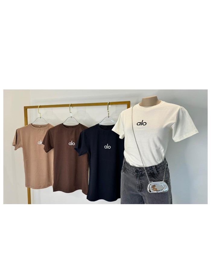 T.SHIRT BORDADO ALO
