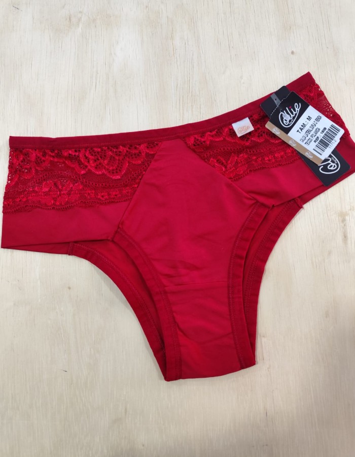 CALÇA LATERAL DUPLA C/RENDA REF: 1609 1183